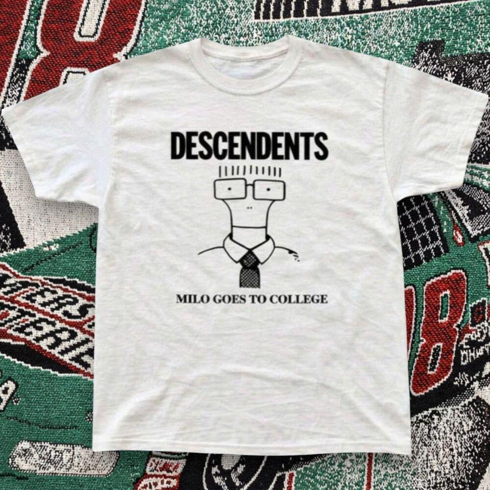 Descendents Milo Goes To College Graphic Tee White Unisex